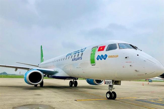 Bamboo Airways tiếp tục đón thêm phản lực Embraer, sẵn sàng tái khai thác đường bay thương mại