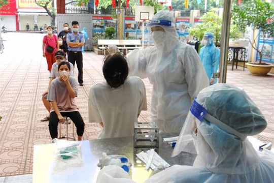 Công tác triển khai phòng, chống dịch bệnh Covid-19 tại thành phố Hà Nội trong ngày 18/10