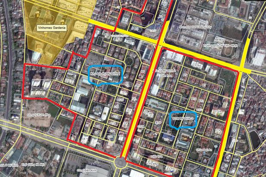 Điều chỉnh cục bộ Quy hoạch chi tiết Khu đô thị mới Mỹ Đình II (quận Nam Từ Liêm)