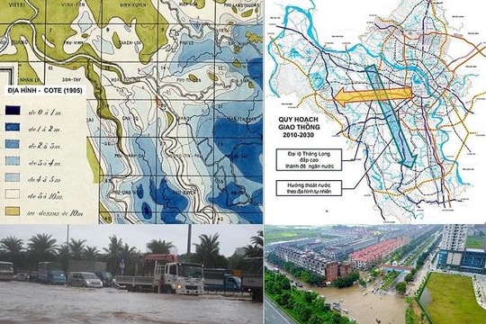 Quy hoạch thoát nước cho Thủ đô Hà Nội: Cân bằng bền vững giữa đất và nước