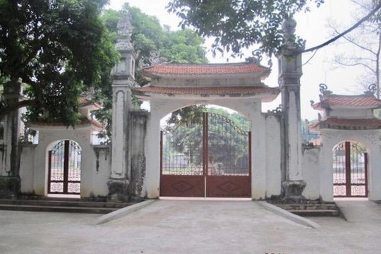 Hà Nội tu sửa, chống xuống cấp di tích Quốc gia đền Hương Gia tại huyện Sóc Sơn