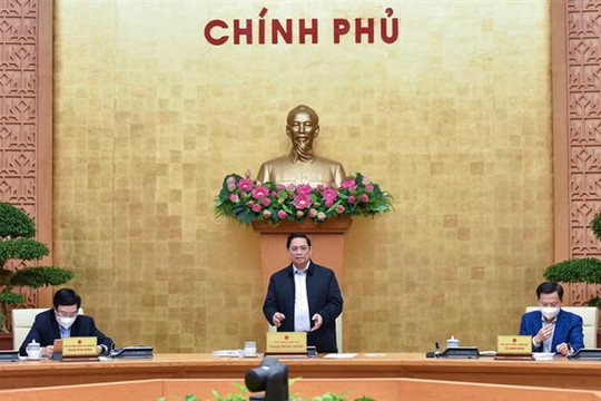 Thủ tướng Phạm Minh Chính chủ trì phiên họp Chính phủ thường kỳ tháng 11-2021