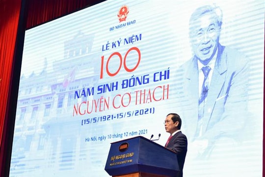 Kỷ niệm 100 năm sinh nhà ngoại giao tài ba Nguyễn Cơ Thạch