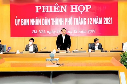 Tập thể UBND thành phố Hà Nội xem xét, quyết định một số nội dung theo thẩm quyền