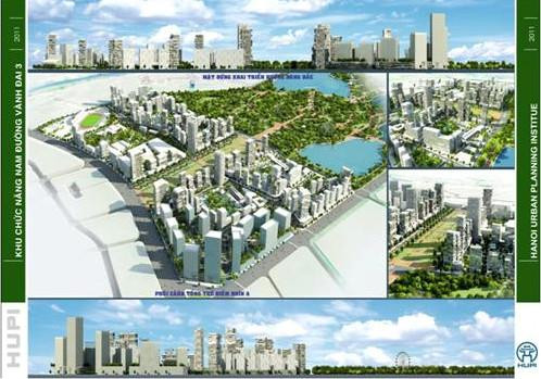 Hà Nội: Điều chỉnh cục bộ quy hoạch chi tiết Khu chức năng đô thị Nam đường Vành đai 3