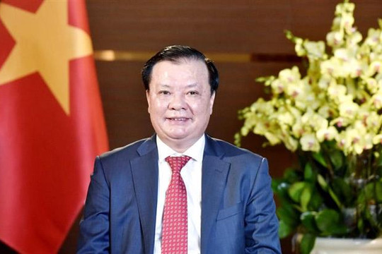 Thư chúc Xuân Nhâm Dần 2022 của Bí thư Thành ủy Hà Nội Đinh Tiến Dũng
