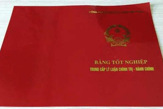 Cơ sở đào tạo thuộc ban, bộ, ngành, đoàn thể Trung ương không được đào tạo trung cấp lý luận chính trị