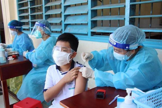 Hà Nội: Triển khai tiêm vaccine phòng Covid-19 cho trẻ từ 5 đến dưới 12 tuổi