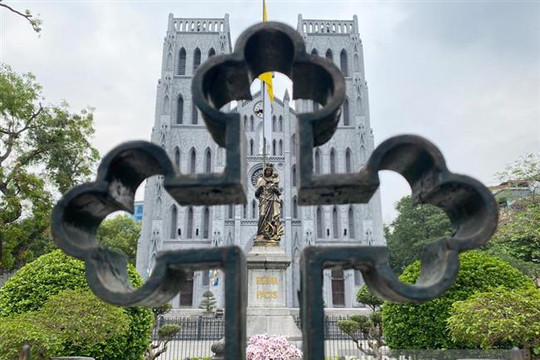 (Ảnh) Vẻ đẹp mới của Nhà thờ Lớn ở Hà Nội