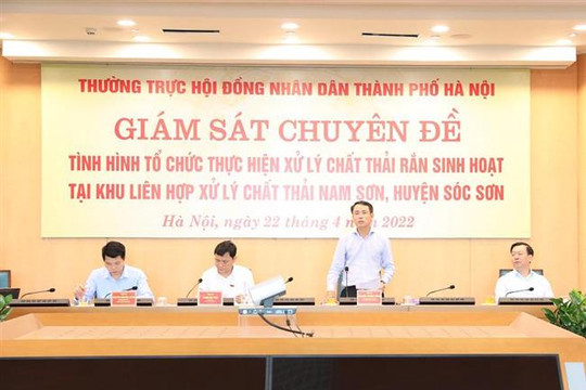 Khu LHXLCT Nam Sơn: Sớm thu hồi dự án xử lý rác không triển khai