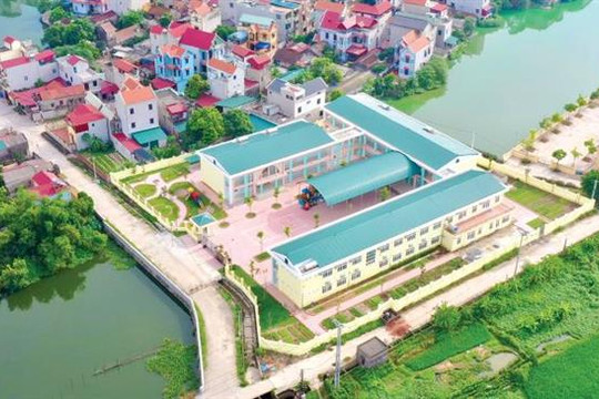 Xã Hoa Sơn, huyện Ứng Hòa: Chuyển mình từ xây dựng  nông thôn mới nâng cao