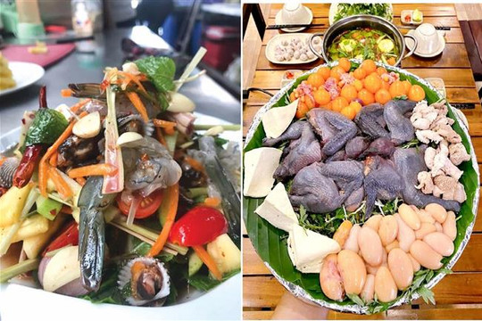 Nhà hàng Rừng và biển: Thu hút thực khách với các  món ăn phong phú, hấp dẫn