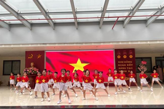 Hà Nội: Trường tiểu học Kim Đồng tổng kết năm học 2021-2022