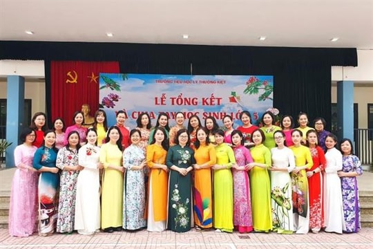 Hà Nội: Trường Tiểu học Lý Thường Kiệt (Đống Đa) tổng kết năm học 2021- 2022