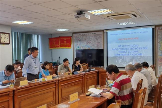 Đề xuất ý tưởng lập quy hoạch Thủ đô Hà Nội
