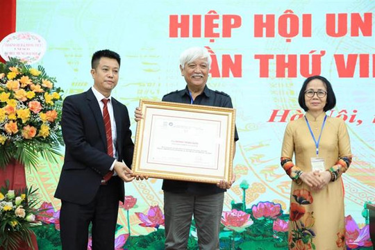 Ông Trương Minh Tiến được bầu làm Chủ tịch Hiệp hội UNESCO TP Hà Nội