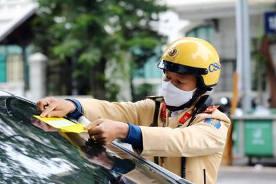 Hà Nội: Danh sách ô tô bị phạt nguội tháng 6/2022