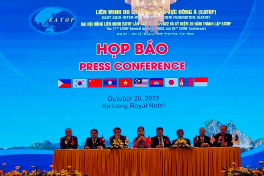 Diễn đàn Du lịch liên khu vực Đông Á (EATOF) đẩy mạnh hợp tác phát triển du lịch