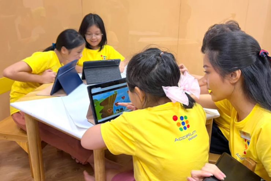 Chương trình ACCELIUM đưa công nghệ trở thành người bạn đồng hành giúp trẻ con học tập hiệu quả 
