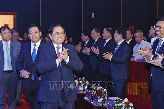 Thủ tướng Phạm Minh Chính tham dự Lễ Công bố sản phẩm đạt Thương hiệu quốc gia năm 2022