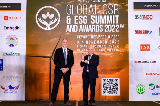Vinamilk được vinh danh với các giải thưởng lơn trong hội nghị CSR & ESG toàn cầu 2022