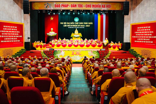 Khai mạc Đại hội đại biểu Phật giáo toàn quốc lần thứ IX