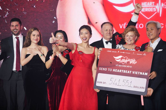 Ngô Thanh Vân đã huy động được 13 tỷ đồng giúp 451 bé mổ tim bẩm sinh