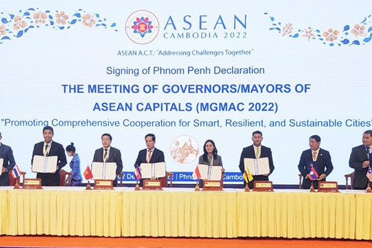 Phó Chủ tịch UBND TP Hà Nội dự Hội nghị Thị trưởng Thủ đô các nước ASEAN và Diễn đàn Thị trưởng ASEAN