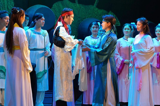 Vở "Kiều" tái xuất - mở màn kỷ niệm 70 năm thành lập Nhà hát Kịch Việt Nam
