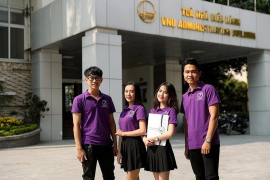 Sinh viên có thể chuyển ngành sau một năm theo học tại Đại học Quốc gia Hà Nội