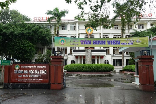Thanh tra tỉnh Tuyên Quang chỉ ra hàng loạt sai phạm tại Trường Đại học Tân Trào