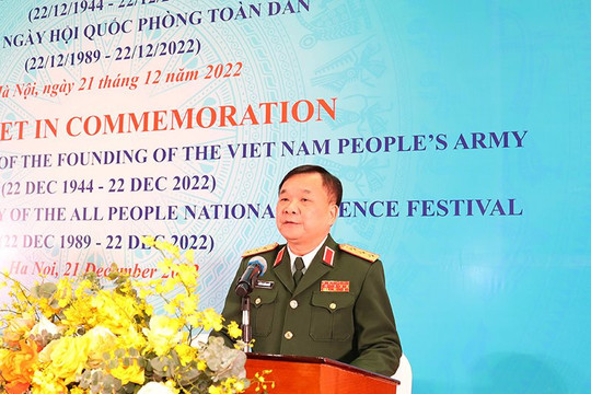 QĐND Việt Nam luôn sẵn sàng là bạn, là đối tác tin cậy của Quân đội các nước và cộng đồng quốc tế