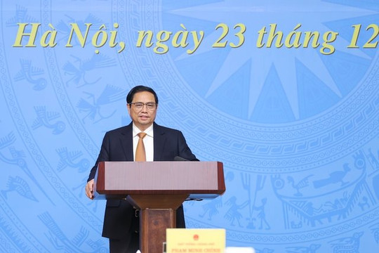 Thủ tướng Phạm Minh Chính chủ trì phiên họp Ban Chỉ đạo quốc gia phòng chống dịch COVID-19
