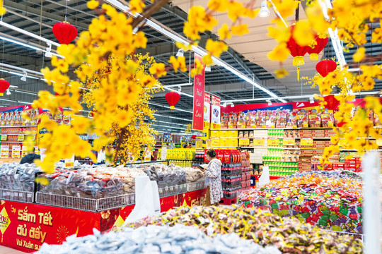 Chương trình khuyến mại sâu của các siêu thị dịp Tết Nguyên Đán 2023