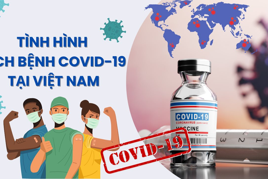 [Infographics] Cập nhật tình hình dịch bệnh COVID-19 tại Việt Nam