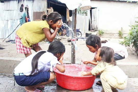 Xử lý nước an toàn hộ gia đình khu vực nông thôn
