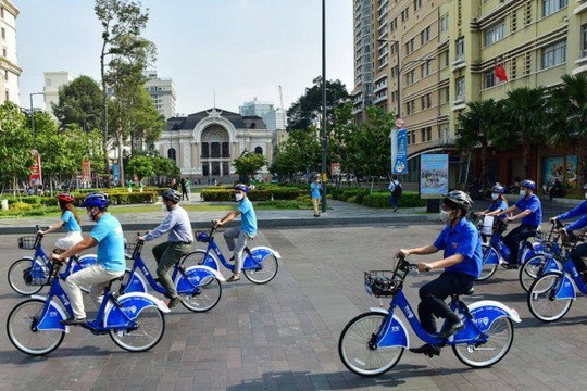 Thủ đô Hà Nội: Chuẩn bị thí điểm dịch vụ xe đạp công cộng

