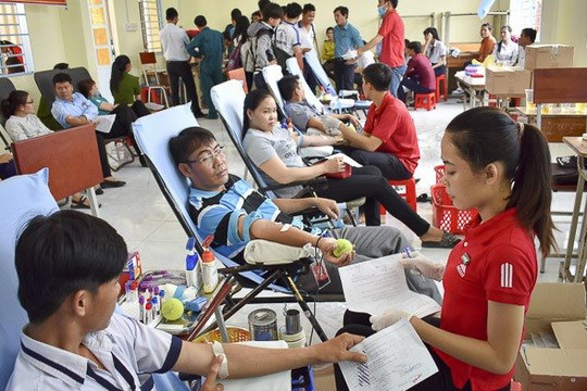 Hà Nội: 3 bệnh viện trung ương tiếp nhận máu từ phong trào hiến máu tình nguyện