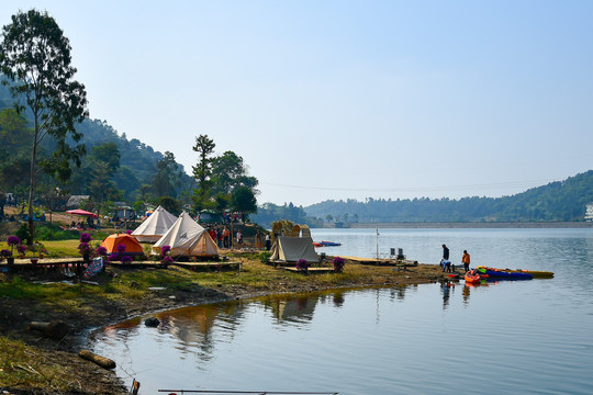 Hồ Đồng Đò, Sóc Sơn – điểm cắm trại cực “chill” dịp cuối tuần tại Hà Nội