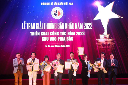 Trao tặng 37 Giải thưởng Sân khấu xuất sắc năm 2022 