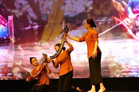 Múa rối “Mơ rồng” của Việt Nam vươn ra Sân khấu thế giới