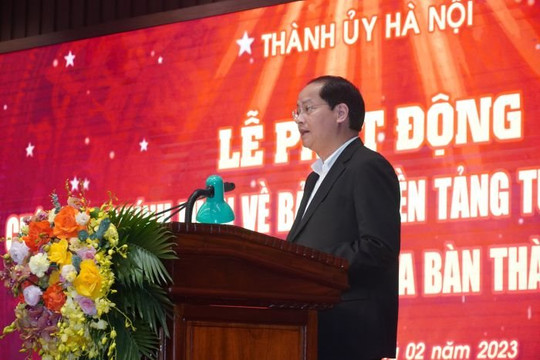 Hà Nội: Phát động Cuộc thi chính luận về bảo vệ nền tảng tư tưởng của Đảng lần thứ ba, năm 2023