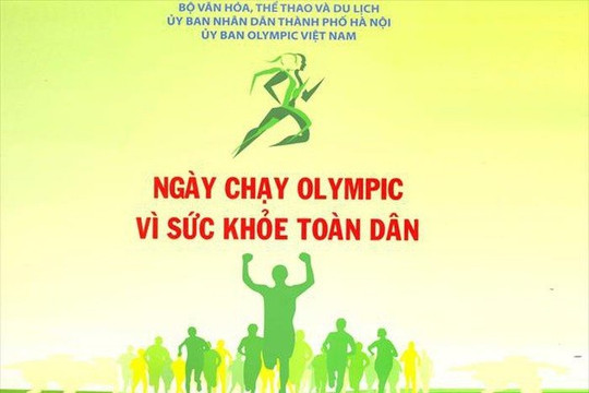 Hà Nội: Tổ chức Ngày chạy Olympic vì sức khỏe toàn dân