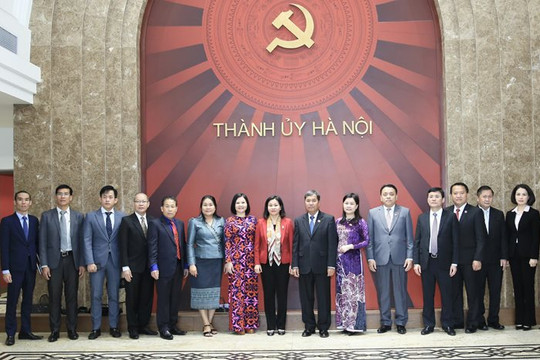 Thủ đô Hà Nội luôn mong muốn tăng cường hợp tác với Cộng hòa DCND Lào trên tất cả các lĩnh vực