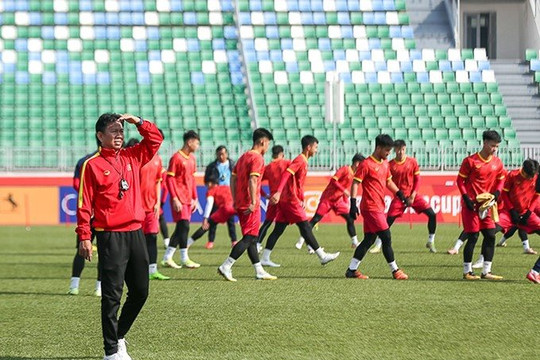 U20 Việt Nam sẵn sàng đối đầu Australia với tinh thần, tâm lý và chuyên môn cao nhất