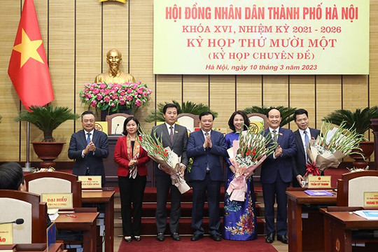Đồng chí Vũ Thu Hà được bầu giữ chức vụ Phó Chủ tịch UBND thành phố Hà Nội
