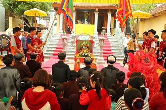 Lễ hội đền Lê ở xã Lại Thượng, huyện Thạch Thất