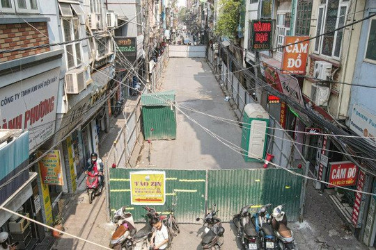 Hà Nội cấm đường Lương Thế Vinh từ nay đến tháng 12