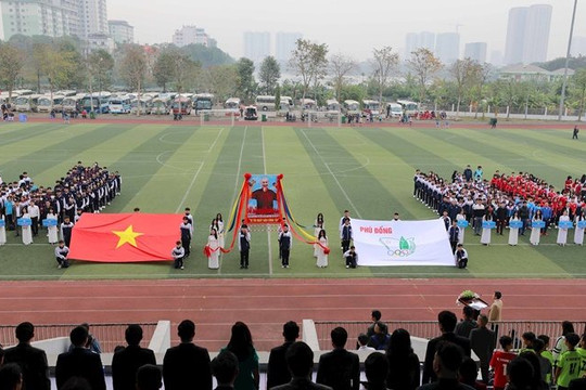 Hà Nội: Khai mạc Giải thể thao học sinh phổ thông, năm học 2022 - 2023