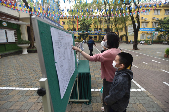 Kế hoạch tuyển sinh mầm non, lớp 1, lớp 6 tại Hà Nội